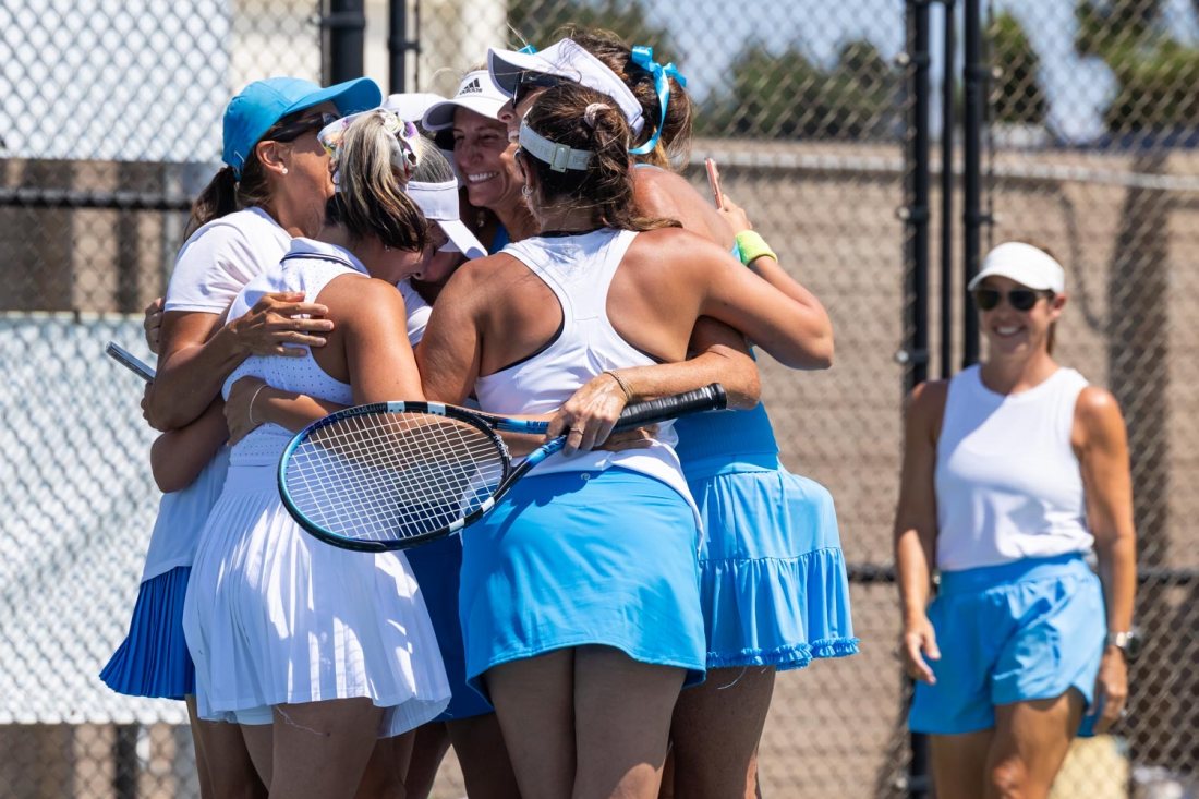 Team celebrating